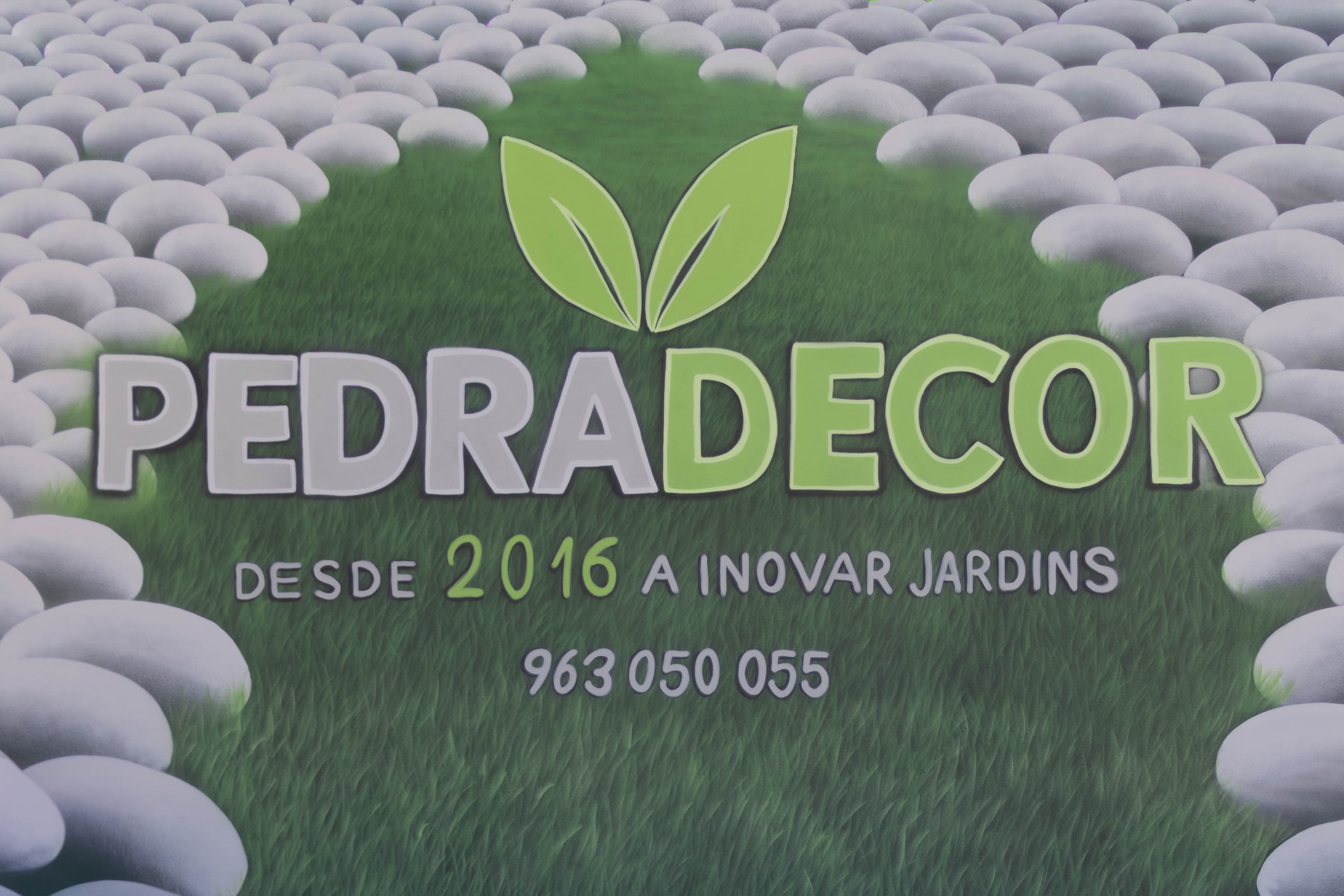 Instalações e materiais da PedraDecor em Pombal